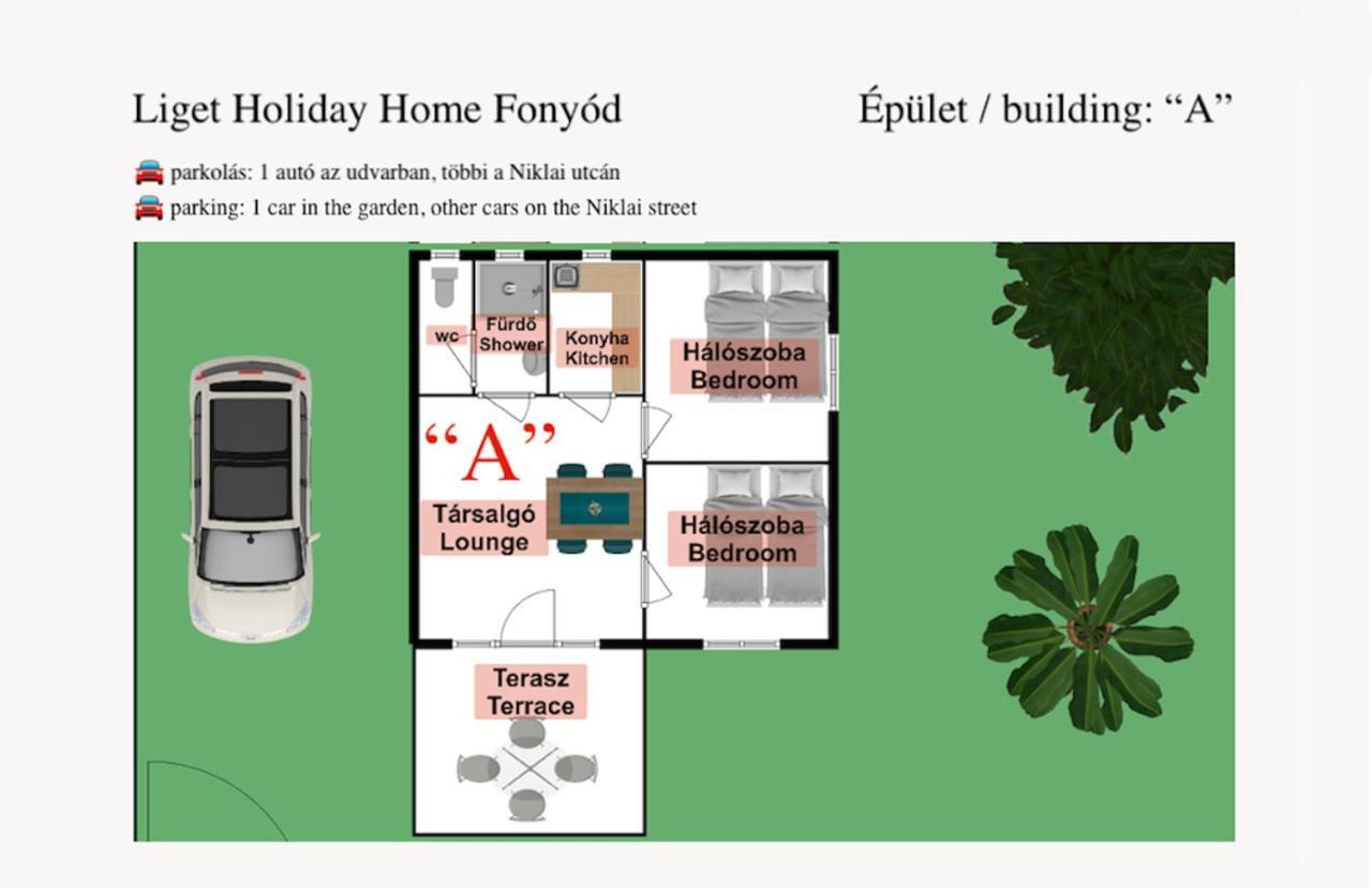 Liget Holiday Home Fonyód Dış mekan fotoğraf
